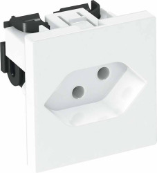 Wersja Socket CH OBO Bettermann, 6117200, biały, (S x W x G) 45 x 45 x 39.5 mm