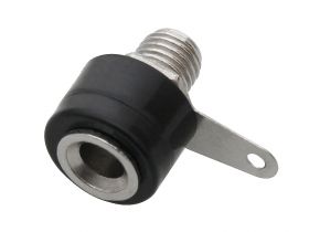 Gniazdo banan typ 1 czarne