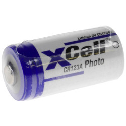 XCell 142187 Photo123 Camera Battery CR123A Lithium 1550mAh 3V 1piece