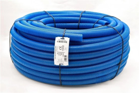 Rura osłonowa karbowana PESZEL niebieska RIL 18-22mm 320N /100m/ W4375