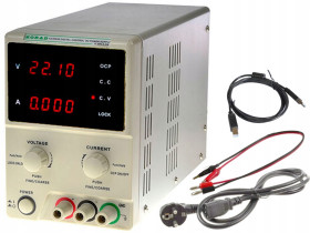Zasilacz laboratoryjny KORAD KD6005P 60V 5A komunikacja z PC