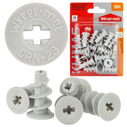 Kołki typu Driva DRN-23 do mocowania w płytach gipsowo-kartonowych KLIMAS 20szt