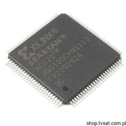 XCS20-3VQG100C I/O=160 , F=80MHz SMD-VQFP100 XILINX BULK