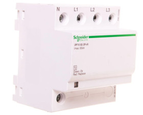 Ogranicznik przepięć Typ T2 3P+N/PE 65kA 1,5kV iPF65 A9L15586
