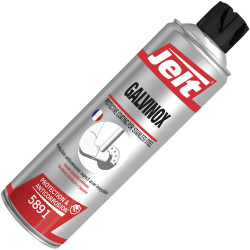 Jelt 005891 GALVINOX Zinc Galvanising Spray 500ml Anti-corrosion 350&#xB0;C