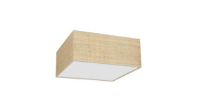 Lampa Sufitowa Marshall White / Rattan 3Xe27 Mlp7485 Milagro