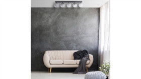 Klasyczna Lampa Wisząca W Kolorze Czarnym Puerto Do Jadalni Szklane Klosze...