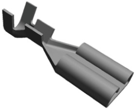 Konektor płaski Żeński 4.75 x 0.51mm długość 15mm Izolacja: Nieizolowane Cyna