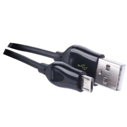 Przewód Quick Charge 2A USB 2.0 High Speed 1m USB - microUSB SM7004B