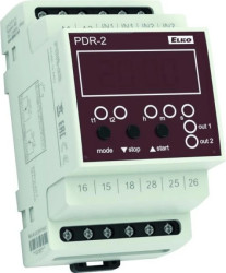 Przekaźnik czasowy 230 V AC 0,01s-100 godz. 10 trybów pracy PDR-2B/230