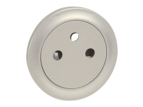 CELIANE Plakietka gniazda płaskiego 2p/2p+z tytanowa 068411 LEGRAND