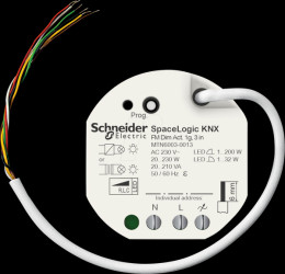MTN6003-0013 SpaceLogic KNX Universal Dimming Acutator 1g, 3 bin. inputs