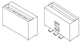 Złacze krawędziowe PCB 10-pinowe, raster 2.54mm , 1-rzędowe, 9.8A, Samtec, seria PEC