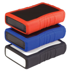 CamdenBoss CHH456PBK Case 117.5 x 72.5 x 25.5mm Black PP3 Battery Recessed Lid