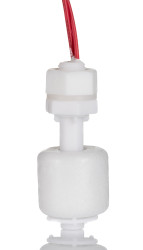 Przełącznik pływakowy Pływak Montaż pionowy Kontrola poziomu płynu długość kabla 350mm RS PRO