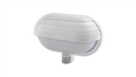 Lampa Ogrodowa Kinkiet Elewacyjny Froda E27 Ip44 Z Czujnikiem Pir Biała