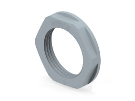 Nakrętka do dławnic kablowych gwint: M25 PA 6 Szary Entrelec