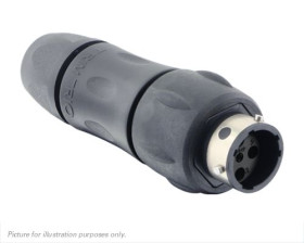 Złącze wielostykowe przemysłowe 4-pinowe Układ szeregowy Gniazdo Souriau Sunbank by Eaton