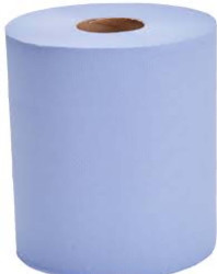 Ręcznik papierowy, 150000 x 175mm, warstwy: 2, Niebieski, Rolka, arkusze: 405