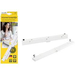 Schellenberg 46601 Universal Window Trickle Vent Set White 2 pieces No Power