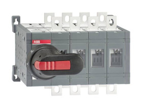 ABB OT200E04CFP Przełącznik zmiany kierunku 200 A 1000 V czarny 1 szt.