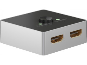 Przełącznik HDMI 2.0 manualny 2 wejścia / 1 wyjście (4K @ 60 Hz)