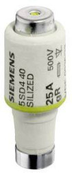 Siemens 5SD480 Bezpiecznik użytkowy Rozmiar bezpiecznika = DII 30 A 500 V 5 szt.