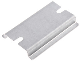 Szyna DIN szerokość 35mm długość 50mm wysokość 7.5mm Bez perforacji Fibox