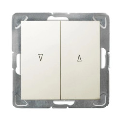 IMPRESJA Łącznik żaluzjowy /z blokadą mechaniczną/ ecru ŁP-7YB/m/27