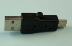 PRZEJ.USB WT.A MINI 5P->WT.USB A