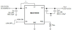 500mV to 5.5V Input nanoPower Boost Converter with Short-Circuit Protection