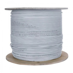 Kabel teleinformatyczny U/UTP kat.5e 155MHz wewnętrzny Eca PVC szary NEKU /1000m/