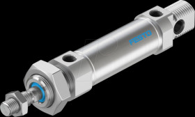 1908307 Standard cylinder, DSNU, dia. 25 mm, M10x1.25, G1/8