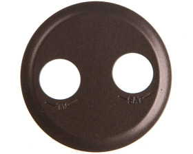 CELIANE Plakietka do gniazd TV-SAT grafit 067997