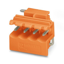 Listwa stykowa PCB 3-pinowe MSTBO raster: 5 mm 1-rzędowe Phoenix Contact Mocowanie do lutowania falowego32 V W osłonie