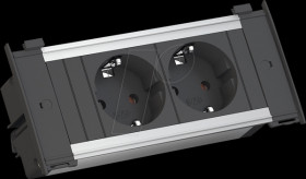 927.200 KAPSA X-Small 2x protective contact, mounting plug