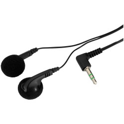 Monacor 220700 Monacor SE-20 In-ear headphones Corded Black