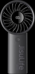 FAN-LIFE4-5000-BLACK JISULIFE Life4 handheld fan, 5000 mAh, black