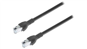 Ca00652.00C01 Patch Cord S/Ftp 6A Linka Cu Pur Czarny 1M 26Awg Żyły: 8