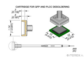 Grot C245224 do rączki JBC T245