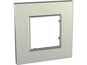 UNICA QUADRO Ramka 1 pojedyncza titanium MGU6.702.57 SCHNEIDER ELECTRIC