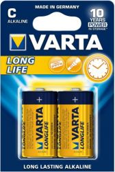 Bateria alkaliczna VARTA LR14 C 1,5V LONGLIFE; blister; 2 szt.