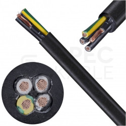 Kabel sterowniczy ziemny BiT 1000 FR 4x2,5mm2 czarny 0,6/1kV zasilający numerowany olejoodporny linka Bitner