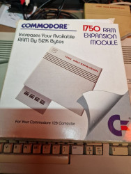 Commodore 1750 REU Boxed - Brand New