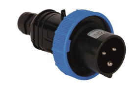 Wtyka przenośna 2P+E 16A 230V 50/60HZ 6H IP66 - 2D 3G P477303EX