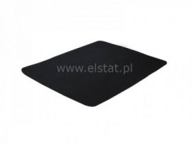 Podkładka wykonana z mikrogumy pod mysz - czarna