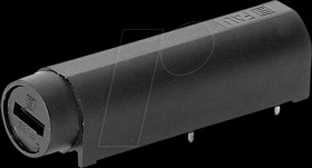 0031.3581 Fuse holder for 6.3 x 32 mm, 250 V, 10 A, black