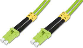 FO patch cable, LC to LC, 3 m, OM2, multimode 50/125 µm, DK-2533-03-5