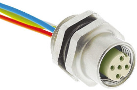 Przewód czujnik-siłownik ze złączem Złącze M12 liczba rdzeni 4 długość 500mm Rodzaj A Żeńskie