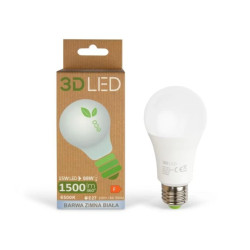 Żarówka LED 15W E27 1500lm Zimna 6500K / GP023Z15